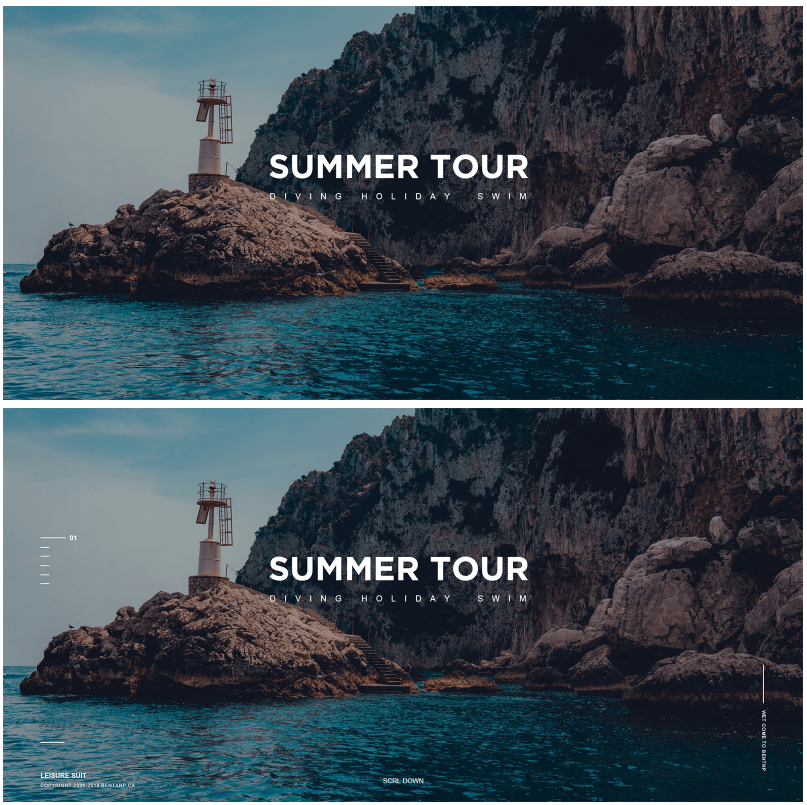 分享網(wǎng)頁設計中如何避免設計作品太空，太單調？