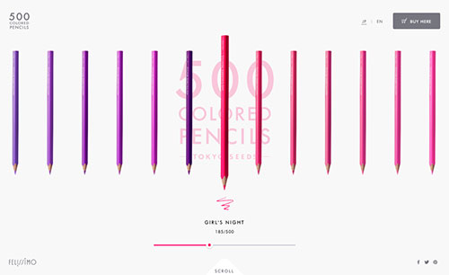 分享一系列日式風格的精美網站設計，視覺交互效果都很棒！